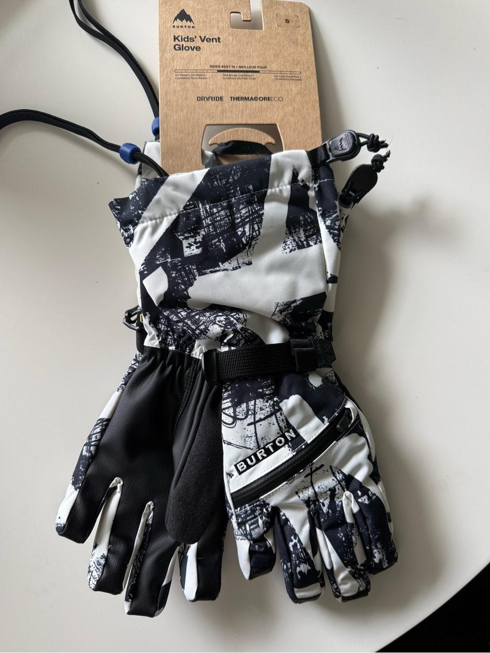 Burton kids vent gloves
